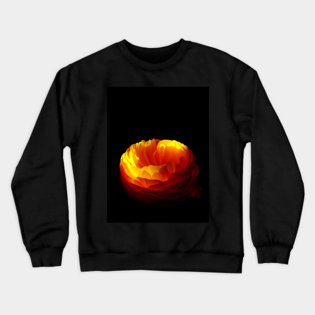 Ranunculus Crewneck Sweatshirt by JonDelorme